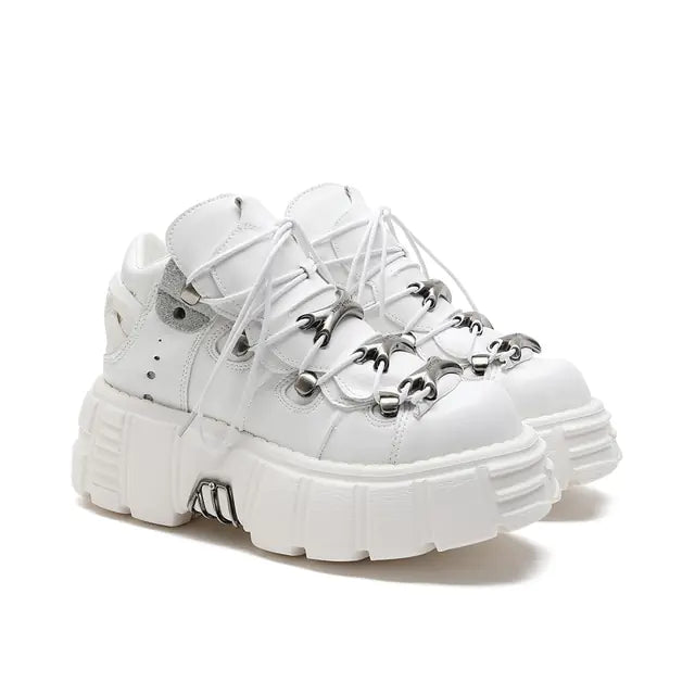 U-DOUBLE Brand Punk Style Women Shoes